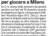 Gazzetta di mercoledì 18 gennaio 2012